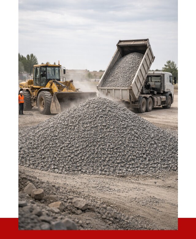 Купить щебень с доставкой в Кинешме от 2527 руб. | ПРОНЕРУДКнш
