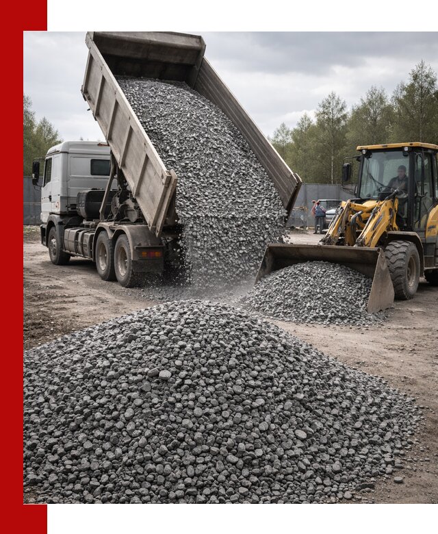 Доставка и продажа щебня гранитного в Кинешме