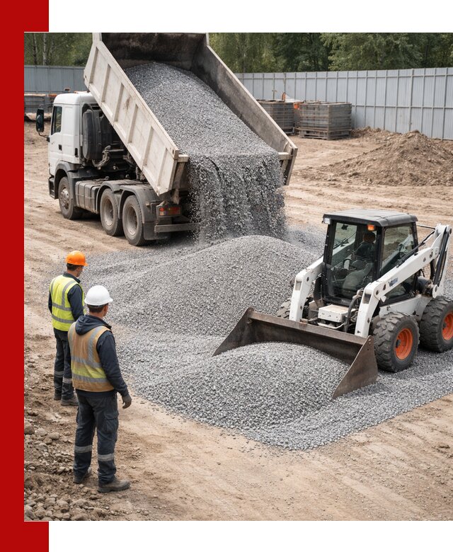 Доставка и продажа гранитного щебня фракции 0-5 в Кинешме