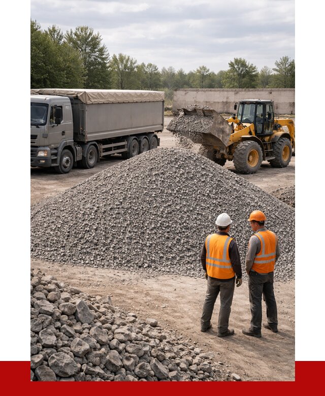 Гранитный щебень фракция 5-20 в Кинешме от 4245 руб | ПРОНЕРУДКнш