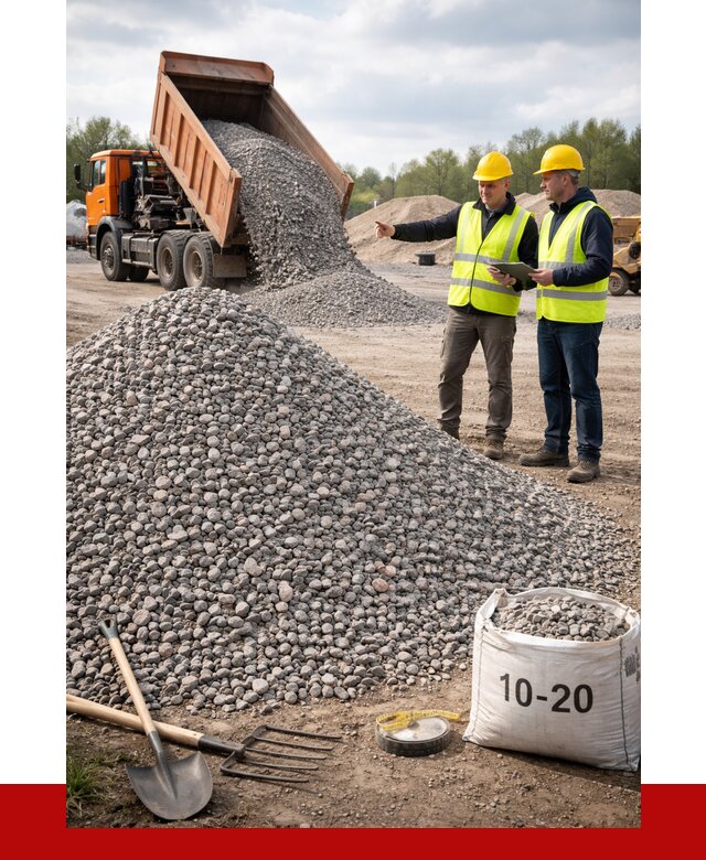 Гранитный щебень фракция 10-20 в Кинешме от 4245 руб.|ПРОНЕРУДКнш