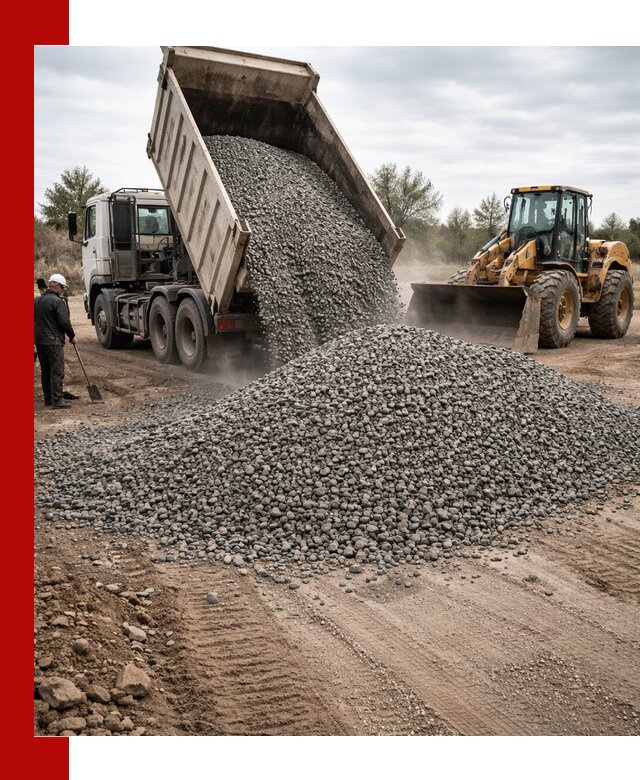 Гранитный щебень фракция 10-20 с доставкой в Кинешме