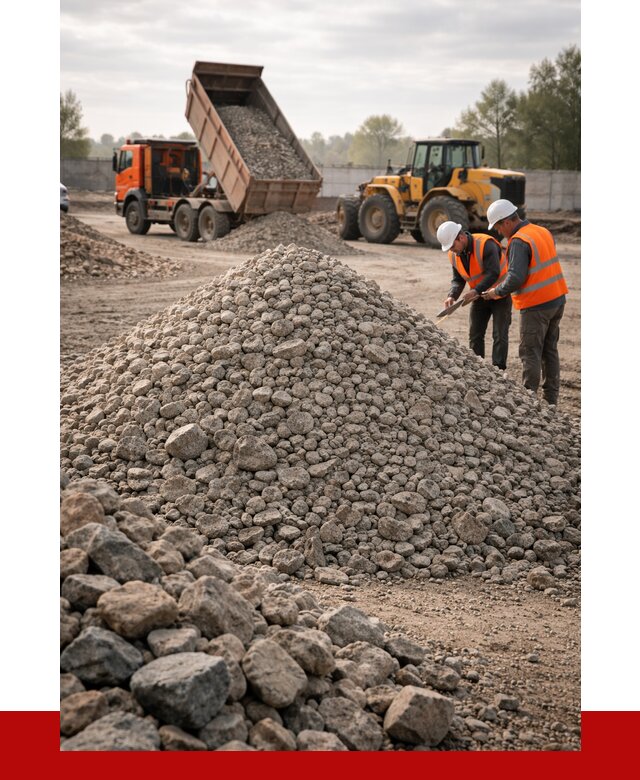 Гранитный щебень фракция 40-70 в Кинешме от 2527 руб ПРОНЕРУДКнш