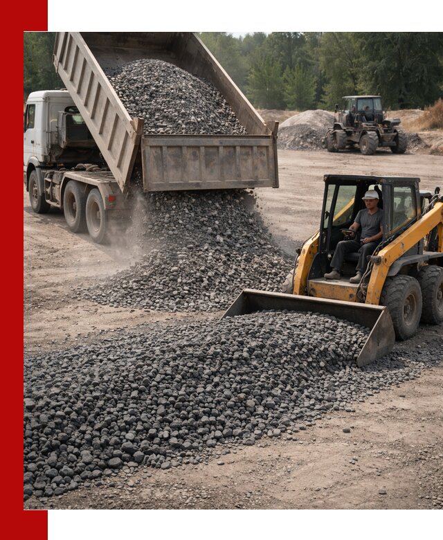 Гранитный щебень фракция 40-70 с доставкой в Кинешме