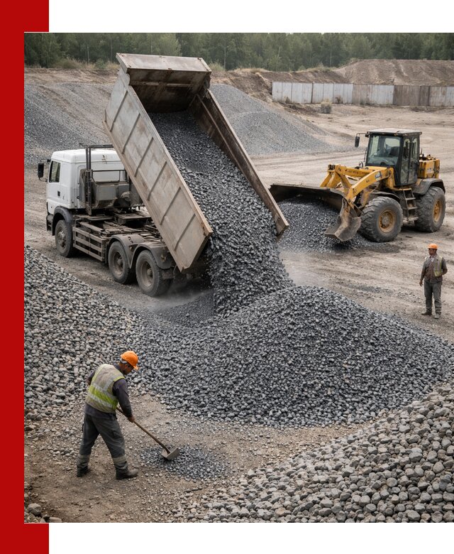 Щебень габбро-диабаз фр. 5-20 с доставкой в Кинешме