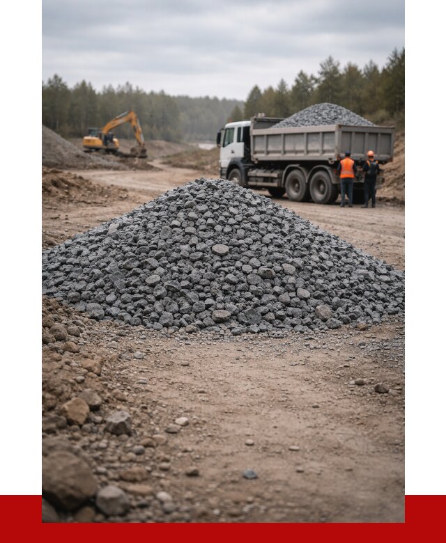 Щебень габбро диабаз фракция 40-70 в Кинешме от 2224 р-ПРОНЕРУДКнш