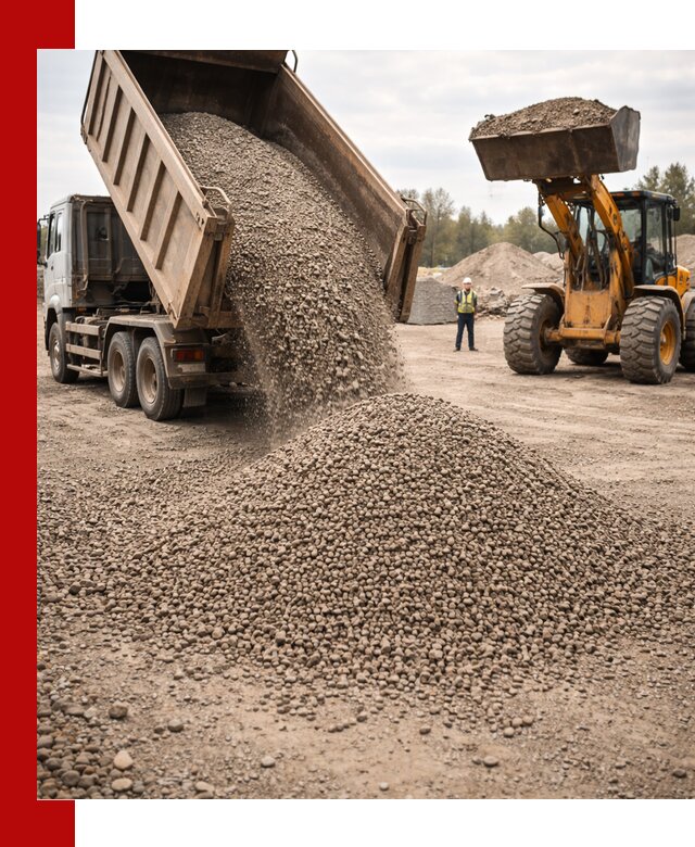 Гравийный щебень фракция 3–10 с доставкой в Кинешме
