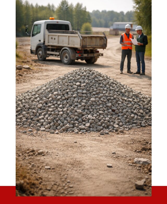 Гравийный щебень фракция 20-40 в Кинешме от 1213 р. | ПРОНЕРУДКнш