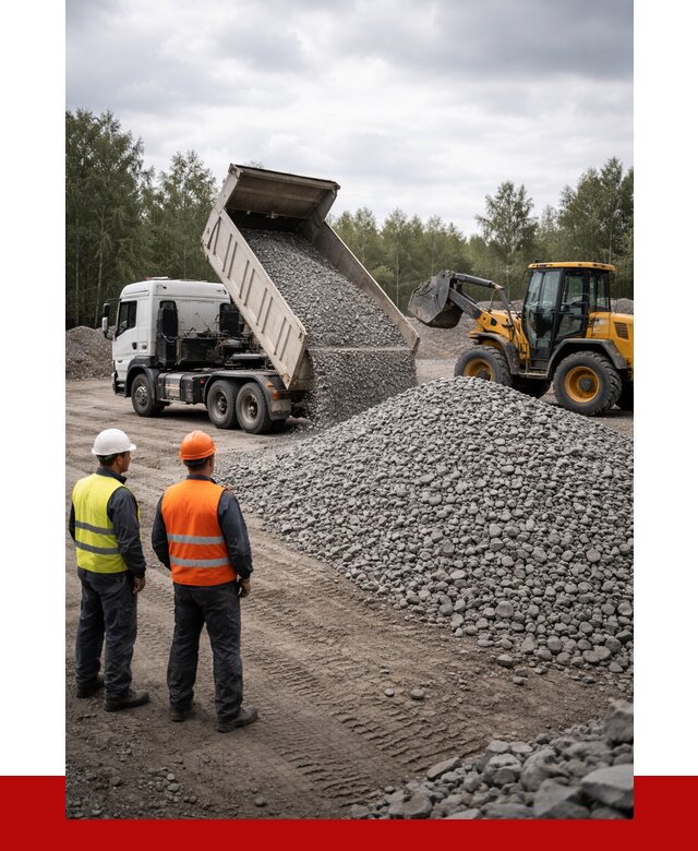 Гравийный щебень фракция 40-70 в Кинешме от 9602р | ПРОНЕРУДКнш