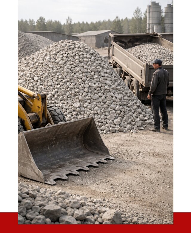 Известняковый щебень фракция 40-70 в Кинешме от 4245 р. | ПРОНЕРУДКнш