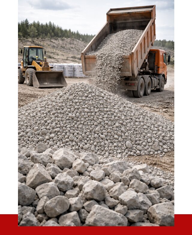 Доломитовый щебень фр. 20-40 в Кинешме от 4245 р. | ПРОНЕРУДКнш