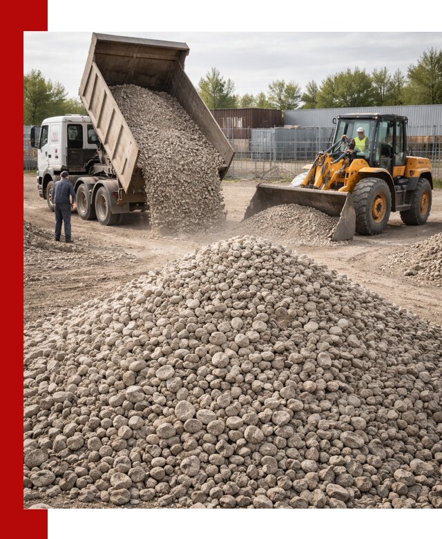 Доломитовый щебень фракции 20–41 с доставкой в Кинешме