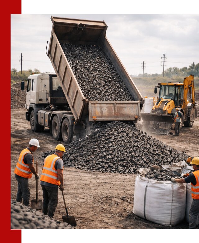 Шлаковый щебень фракция 40-70 с доставкой в Кинешме