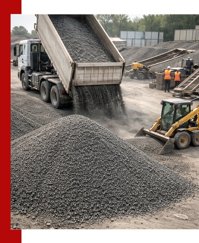 Вторичный щебень фракция 0–5 с доставкой в Кинешме