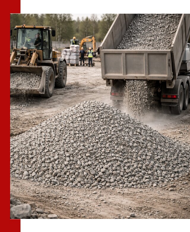 Вторичный щебень фракции 5-20 в Кинешме — доставка и продажа крупнотоннажно