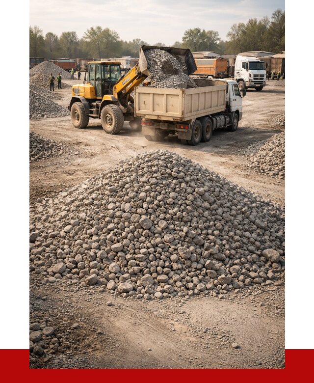 Вторичный щебень фракция 40-70 в Кинешме от 1759 р, ПРОНЕРУДКнш