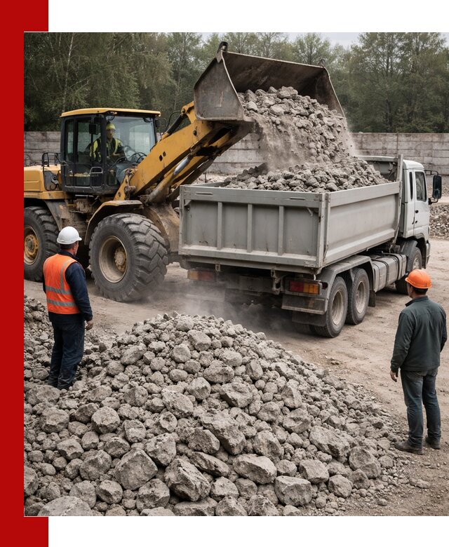 Вторичный щебень фракция 70–150 в Кинешме с доставкой