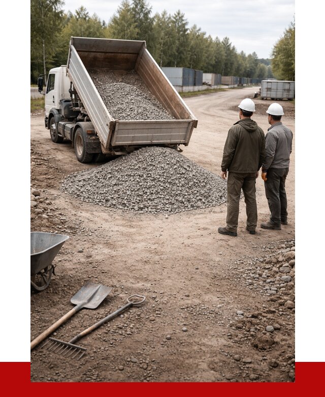 Бетонный щебень фракция 5-20 в Кинешме от 3234 р., ПРОНЕРУДКнш