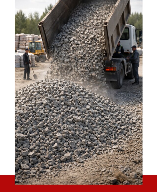 Бетонный щебень фракция 40-70 в Кинешме от 1819 р. ПРОНЕРУДКнш