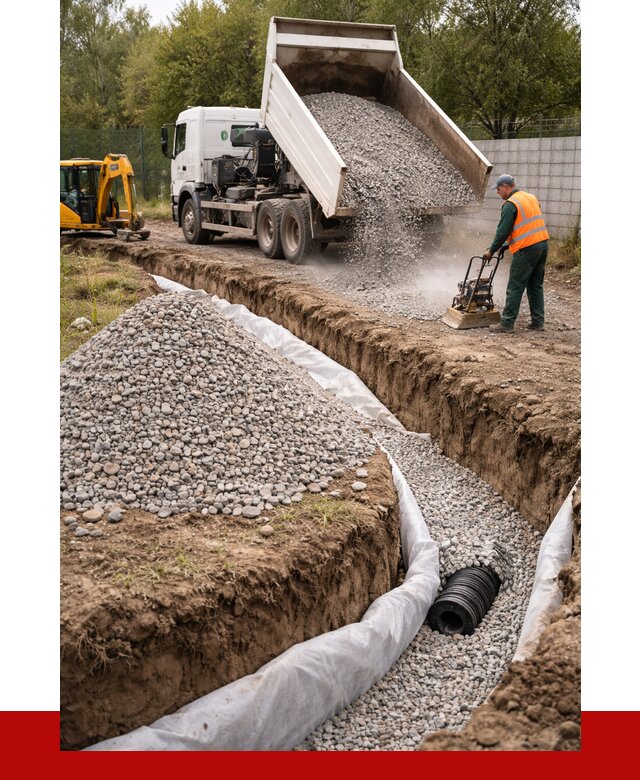 Щебень для дренажа в Кинешме от 1870 р., ПРОНЕРУДКнш доставка