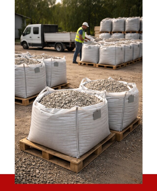 Щебень в мешках с доставкой в Кинешме от 4245 р. | ПРОНЕРУДКнш
