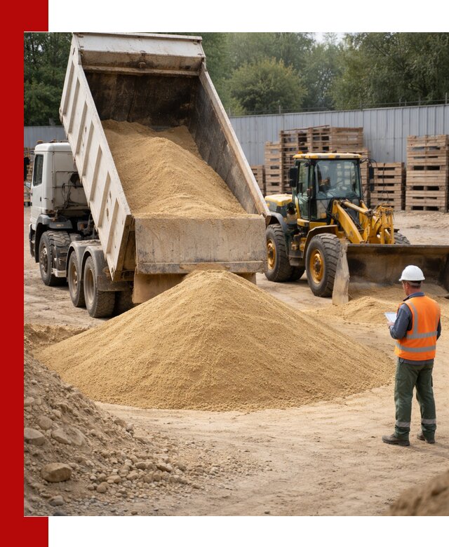 Доставка карьерного мелкозернистого песка в Кинешме