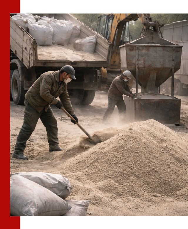 Кварцевый песок для пескоструя в Кинешме — доставка и качество