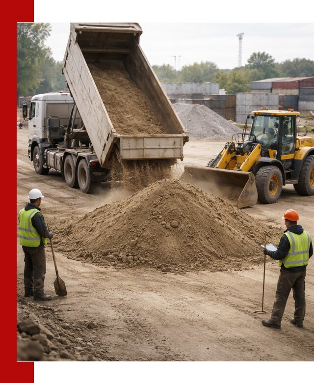 Доставка и продажа пескогрунта оптом и в розницу в Кинешме