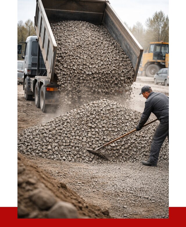 Гравий фракция 20-40 в Кинешме от 2527 р. доставка | ПРОНЕРУДКнш