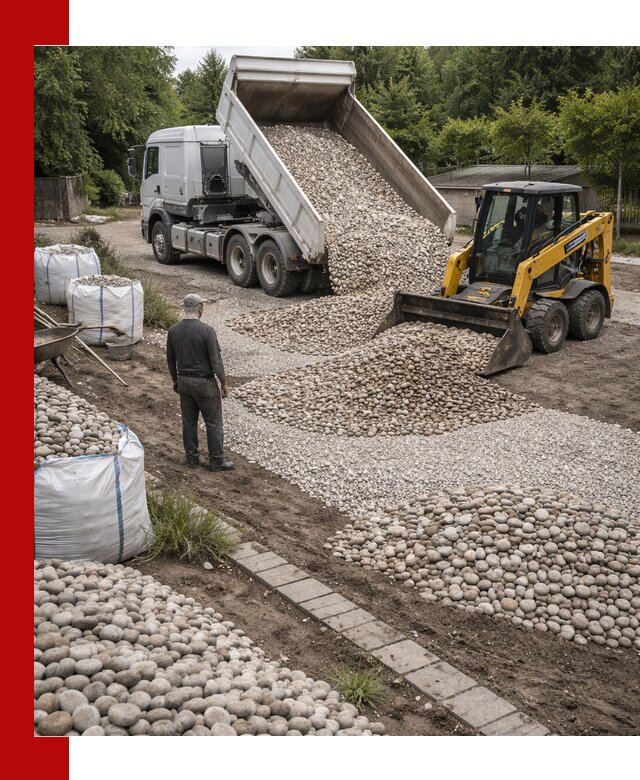 Доставка морской гальки оптом и в розницу в Кинешме