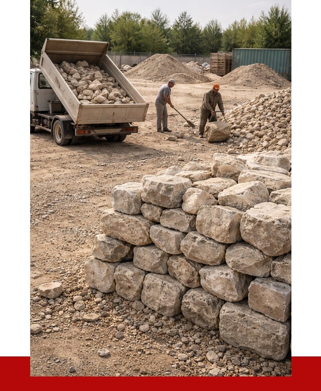 Бутовый камень известняковый в Кинешме от 4245 р. | ПРОНЕРУДКнш