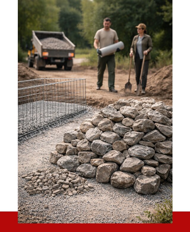 Камень для габионов фракция 100-200 в Кинешме от 4851 р. | ПРОНЕРУДКнш