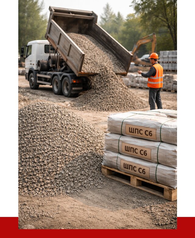 ЩПС С6 в Кинешме с доставкой от 2224 р. за куб | ПРОНЕРУДКнш