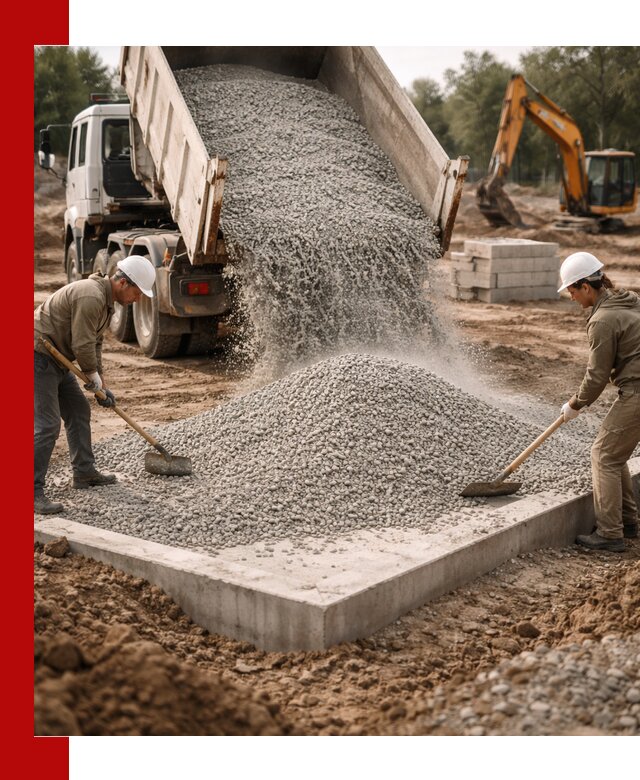 Доставка и продажа отсева для бетона в Кинешме