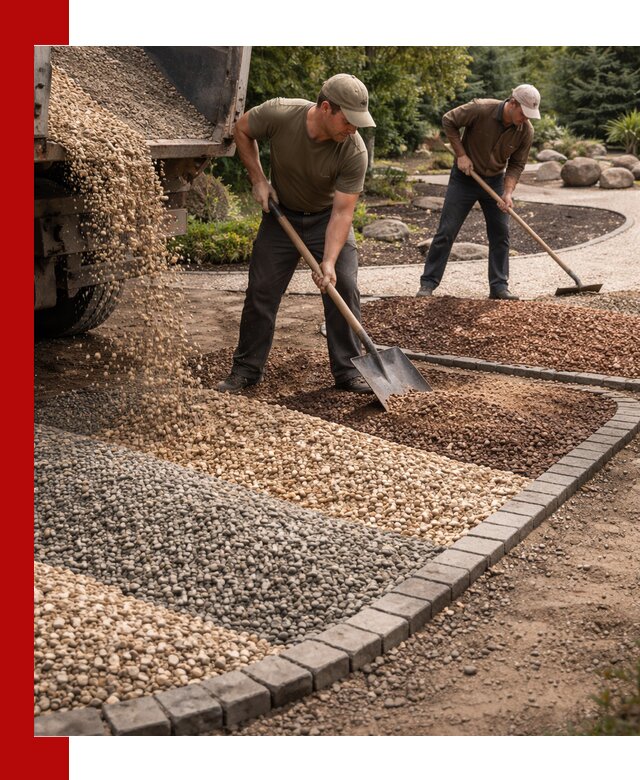 Декоративная крошка для ландшафта в Кинешме — продажа и доставка