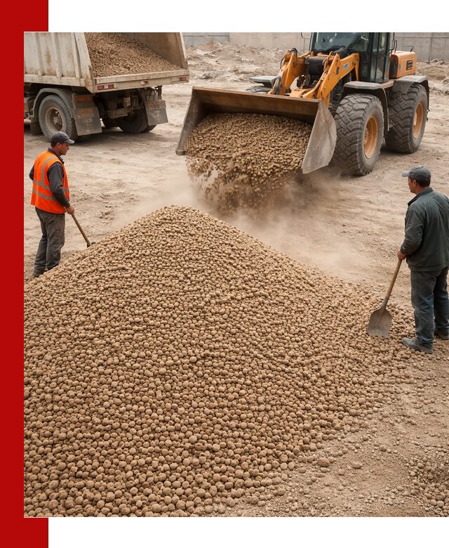 Керамзит фракция 10-20 с доставкой в Кинешме