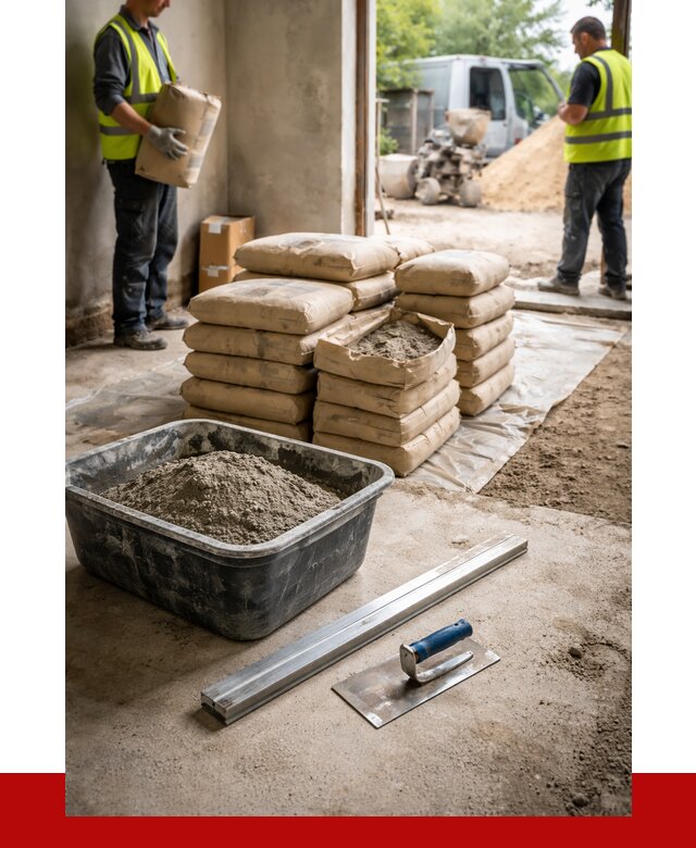 Купить сухую смесь для стяжки в Кинешме от 4548 р. | ПРОНЕРУДКнш