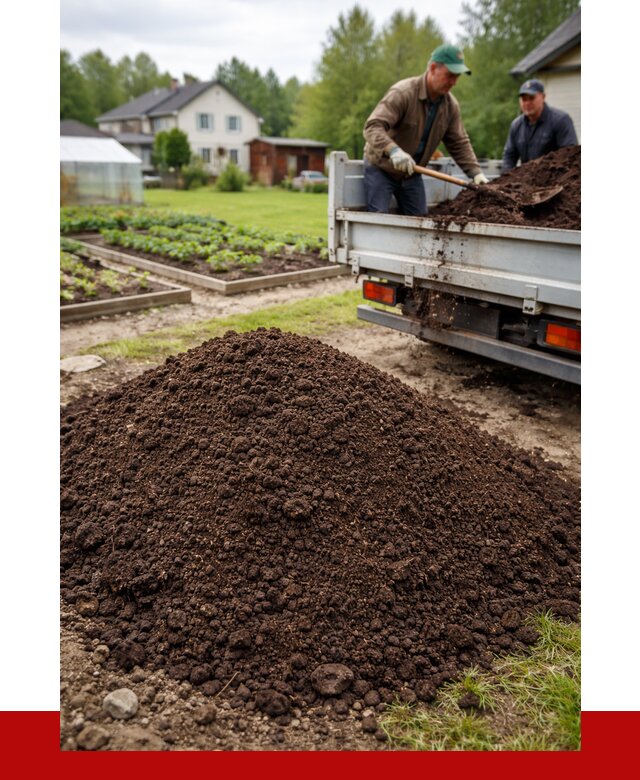 Плодородный грунт в Кинешме с доставкой от 4245 р. | ПРОНЕРУДКнш