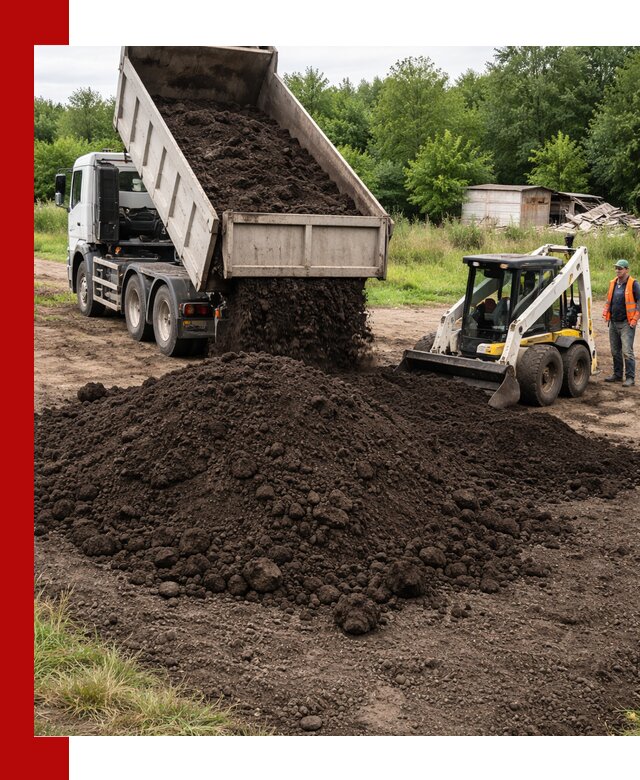Поставка плодородной земли с доставкой самосвалом в Кинешме