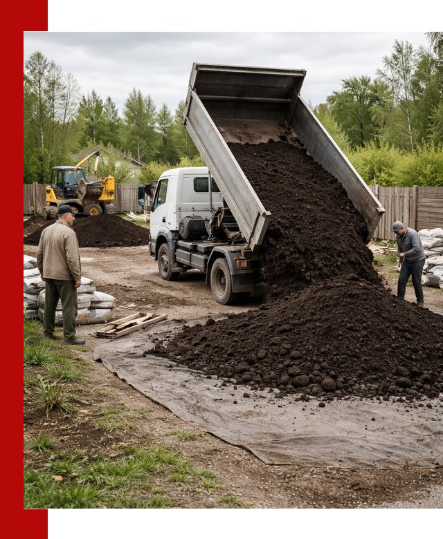 Доставка качественного почвогрунта в Кинешме оптом и в розницу