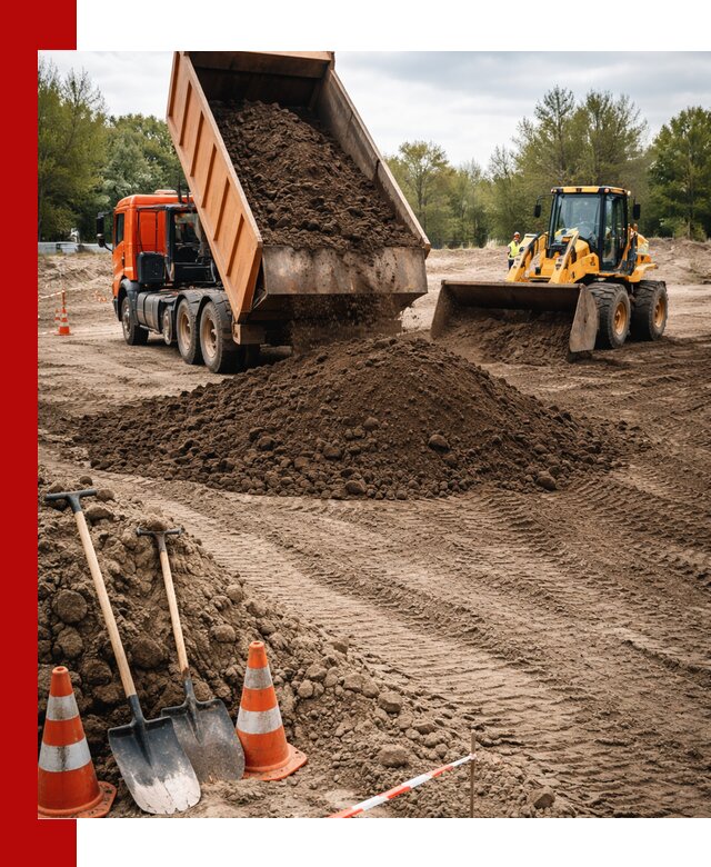 Поставка и доставка планировочного грунта в Кинешме