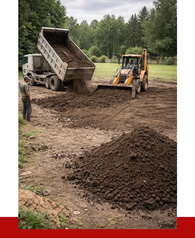 Грунт для выравнивания участка в Кинешме от 1213 р. | ПРОНЕРУДКнш
