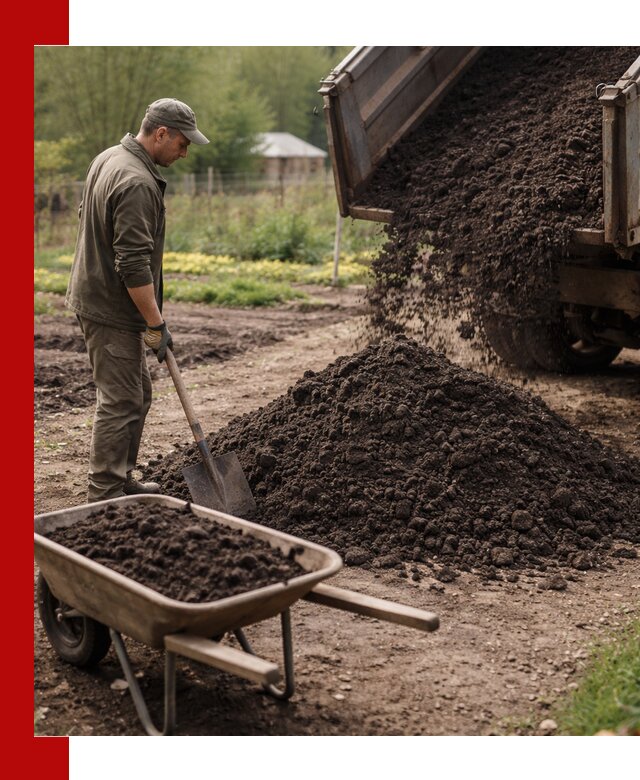 Доставка качественной земли для огорода в Кинешме