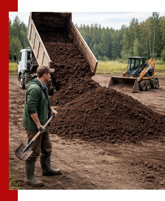 Купить верховой торф с доставкой в Кинешме для садоводства и растений