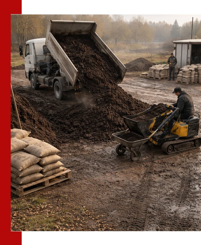 Кислый торф в доставке по выгодным ценам в Кинешме