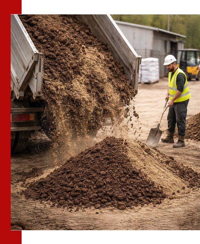 Доставка торфо-песчаной смеси в Кинешме для строительства и озеленения
