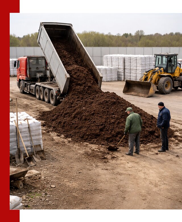 Доставка торфяных смесей оптом и в розницу в Кинешме
