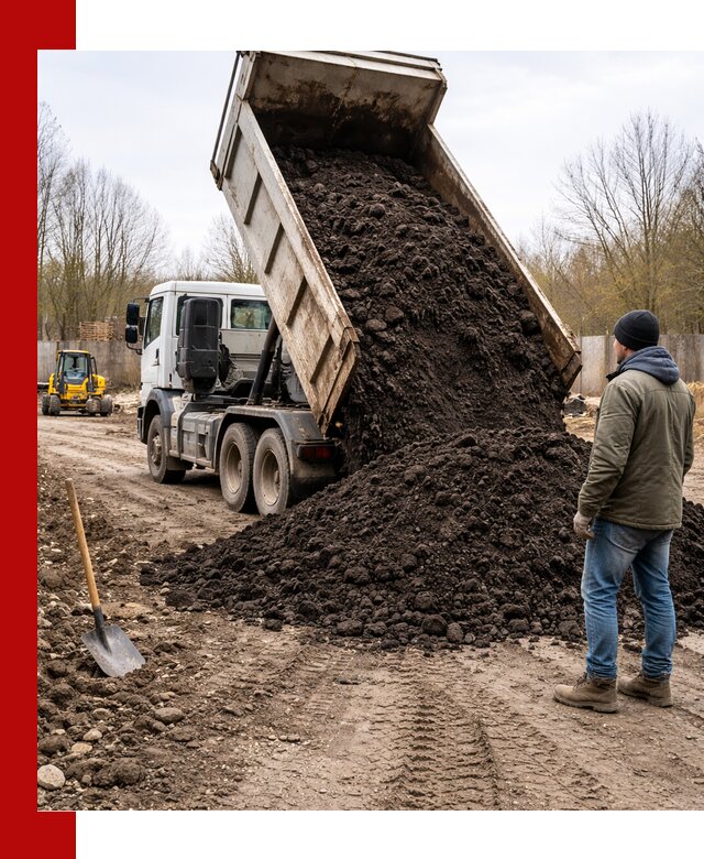 Доставка чернозема навалом в Кинешме быстро и выгодно