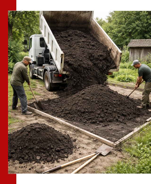 Купить чистый чернозем для огорода с доставкой в Кинешме