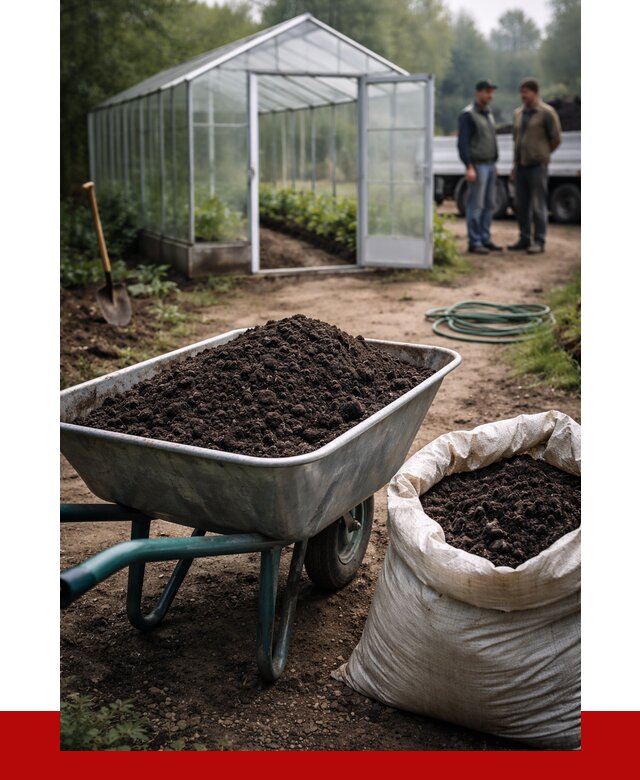 Чернозем для теплицы в Кинешме с доставкой от 1516 р. | ПРОНЕРУДКнш